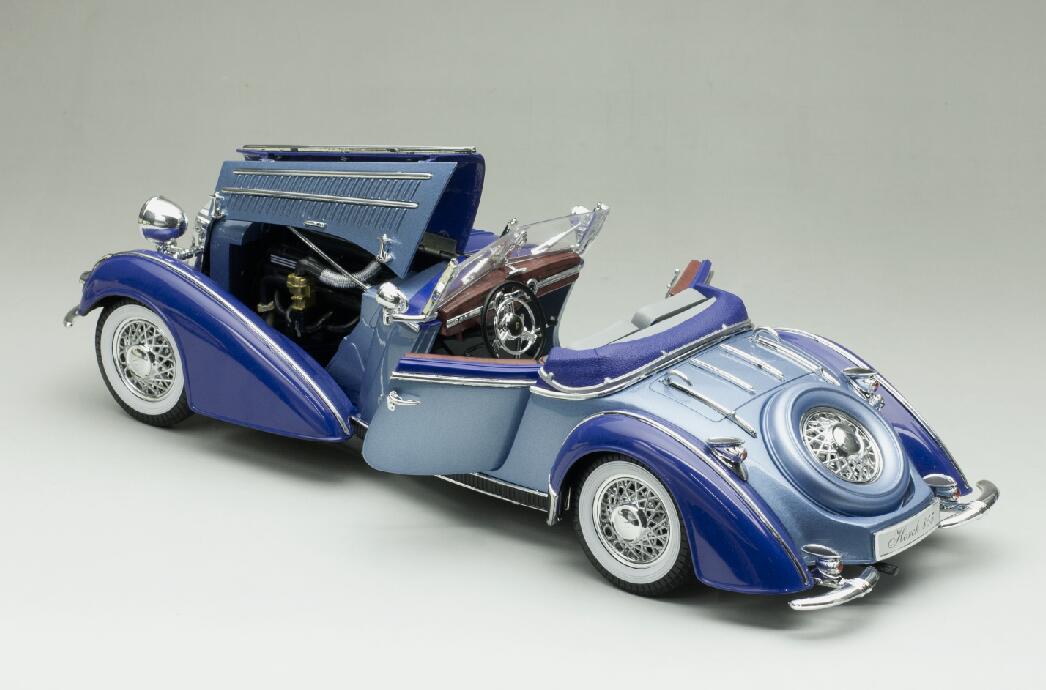 1939 Horch 855 Roadster-Light Blue/Dark Blue
