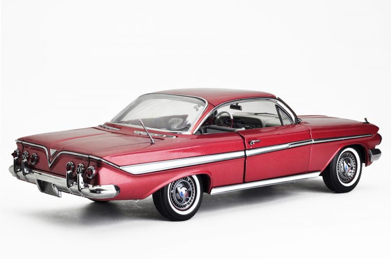 1961 Chevrolet Impala Sport Coupe – Honduras Maroon – sunstarmodelcars