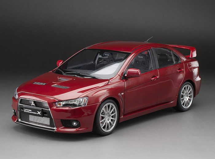 Mitsubishi Lancer Evolution X - Red Metallic  (New Tooling)