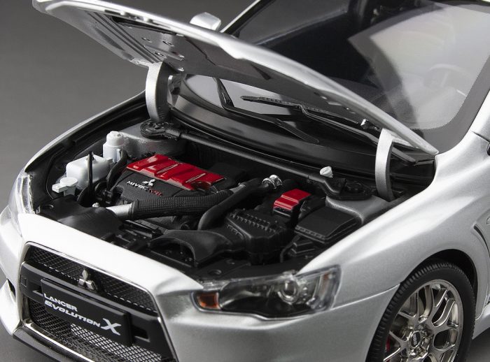 Mitsubishi Lancer Evolution X - Cool Silver Metallic (New Tooling) - Image 14