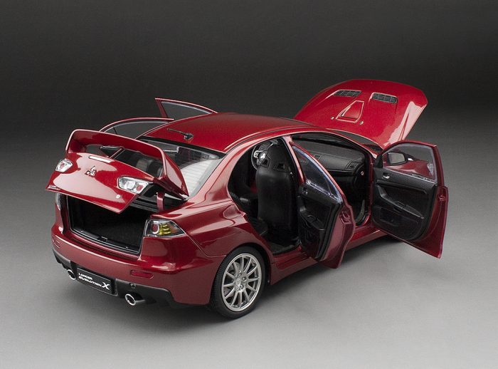 Mitsubishi Lancer Evolution X - Red Metallic  (New Tooling) - Image 7