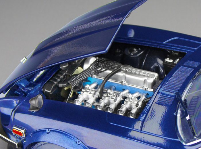 1972 Fairlady Z (S30) RHD – Midnight Blue – sunstarmodelcars