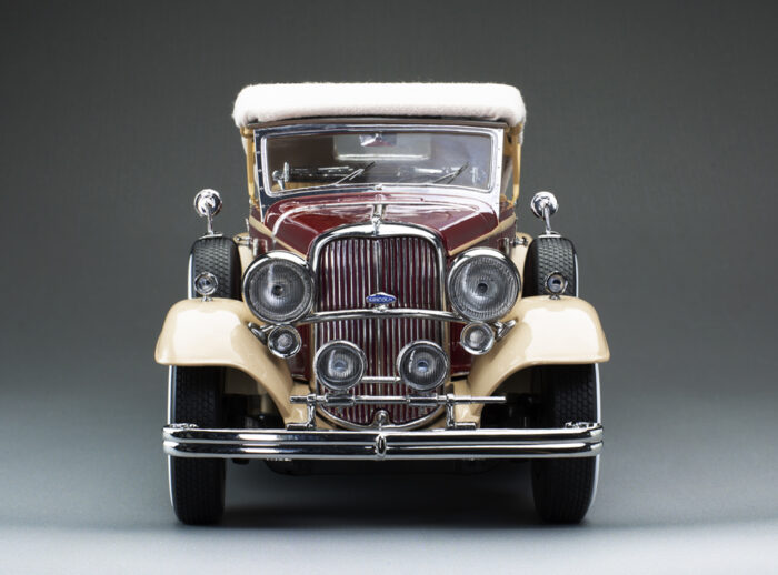 6221 – 1932 Ford Lincoln KB Top up – Ascot Maroon – sunstarmodelcars