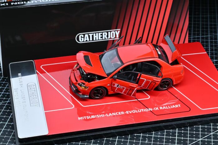 GJ43-01-02 – Mitsubishi Lancer Evolution IX RALLIART- Red(Full