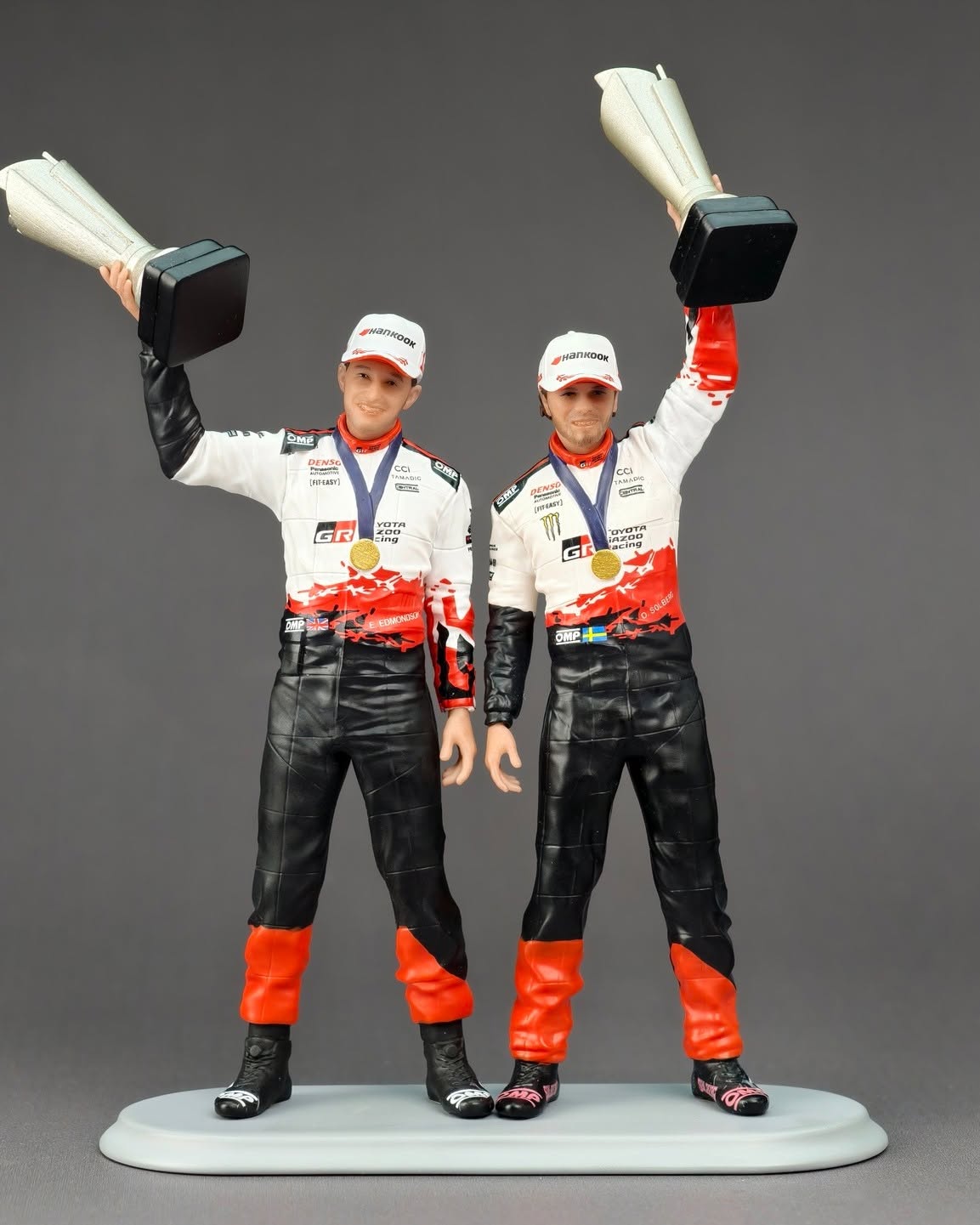 #0007FF - Toyota GR Yaris Rally1 - 1st 2026 Monte Carlo Rally - #99 Oliver Solberg figure and Edmondson Elliott figure - Image 2