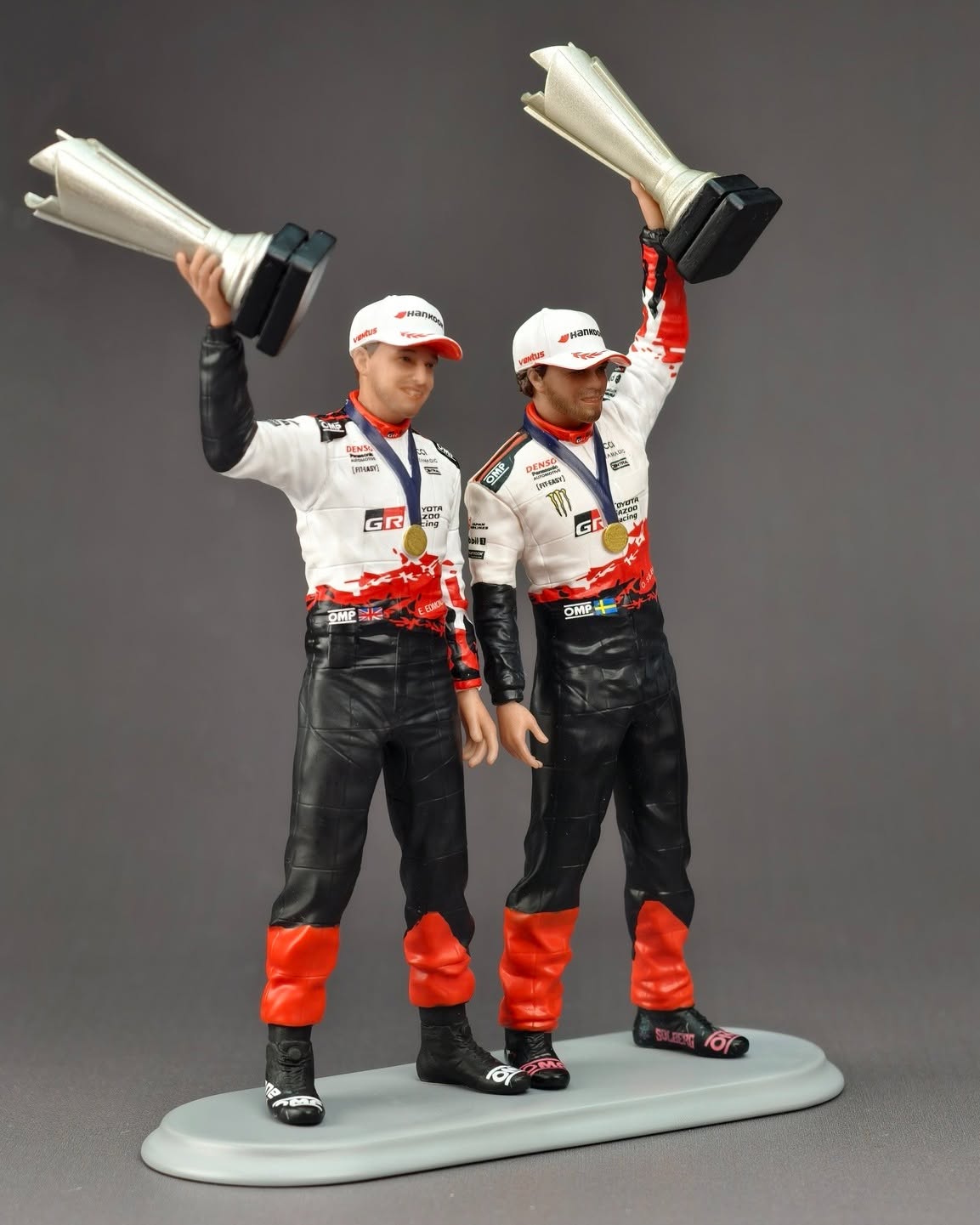 #0007FF - Toyota GR Yaris Rally1 - 1st 2026 Monte Carlo Rally - #99 Oliver Solberg figure and Edmondson Elliott figure - Image 5