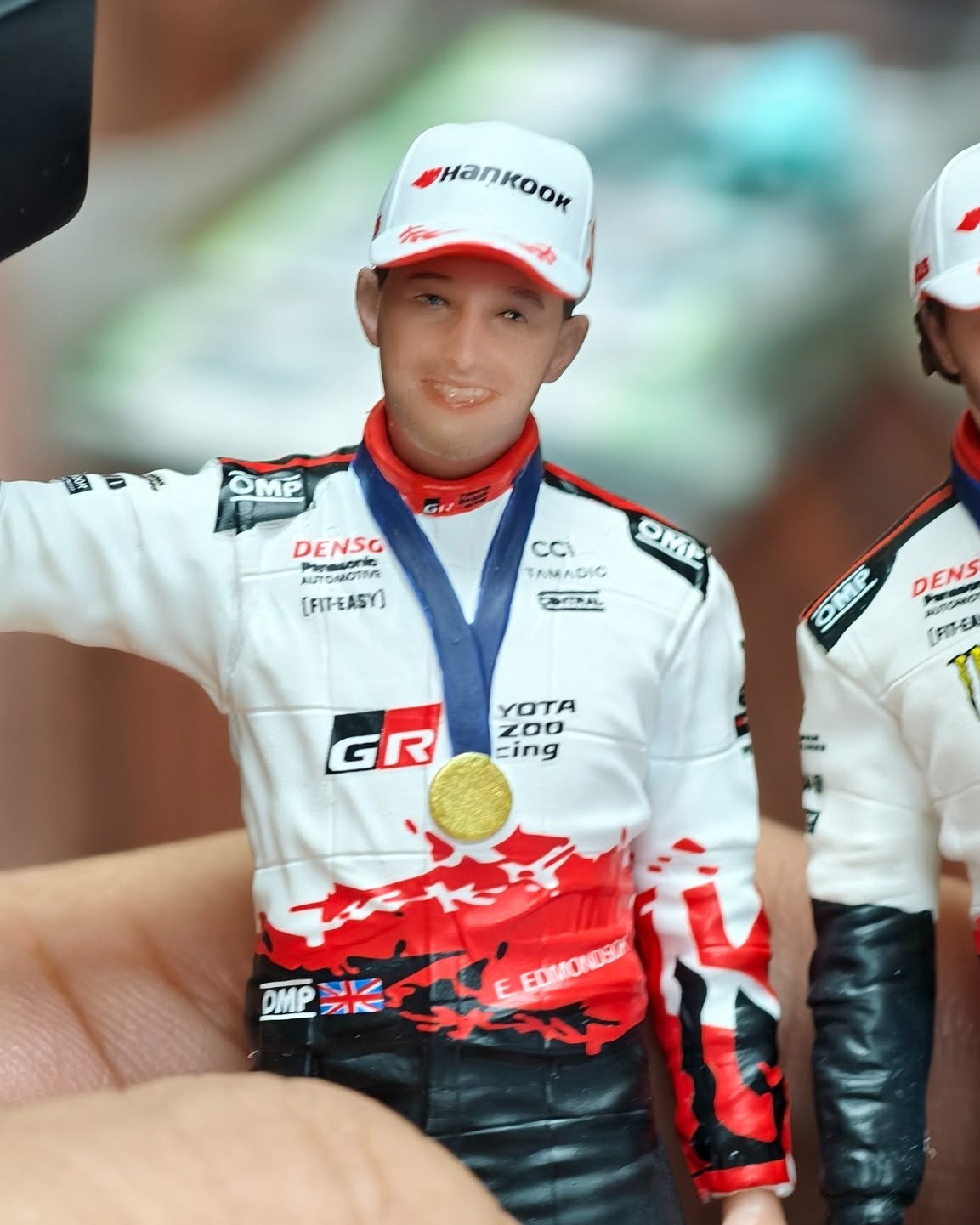 #0007FF - Toyota GR Yaris Rally1 - 1st 2026 Monte Carlo Rally - #99 Oliver Solberg figure and Edmondson Elliott figure - Image 7